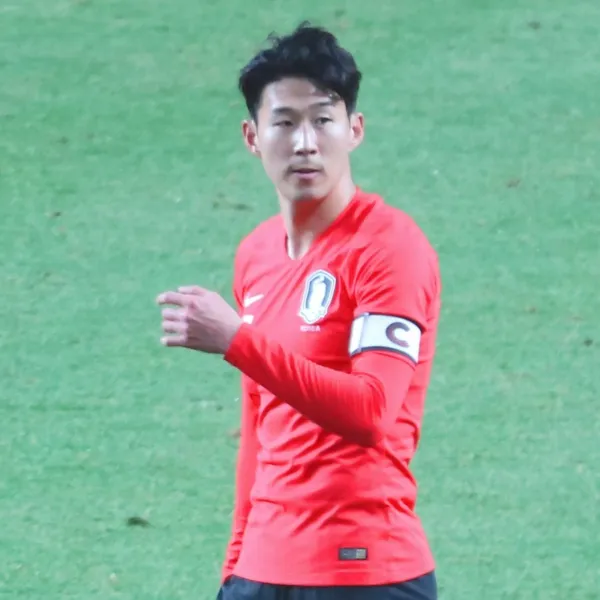 今天最受喜愛的Son Heungmin模樣