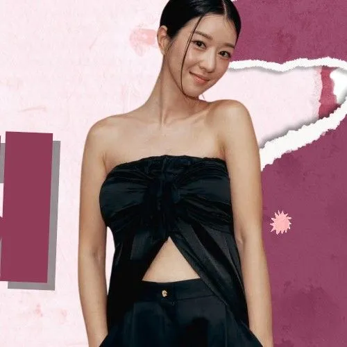 The most loved look of Seo Yeaji today
