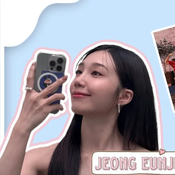 The most loved look of Jung Eunji today