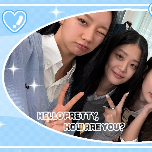 The most loved look of Kang Hyewon today