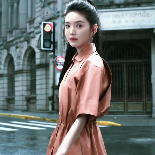 The most loved look of Zhang Ruonan today