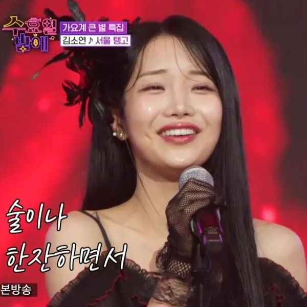 The most loved look of Kim Soyeon (2004) today