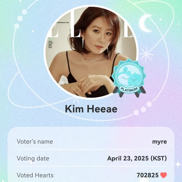The most loved look of Kim Heeae today