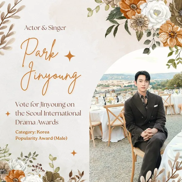The most loved look of Park Jinyoung today