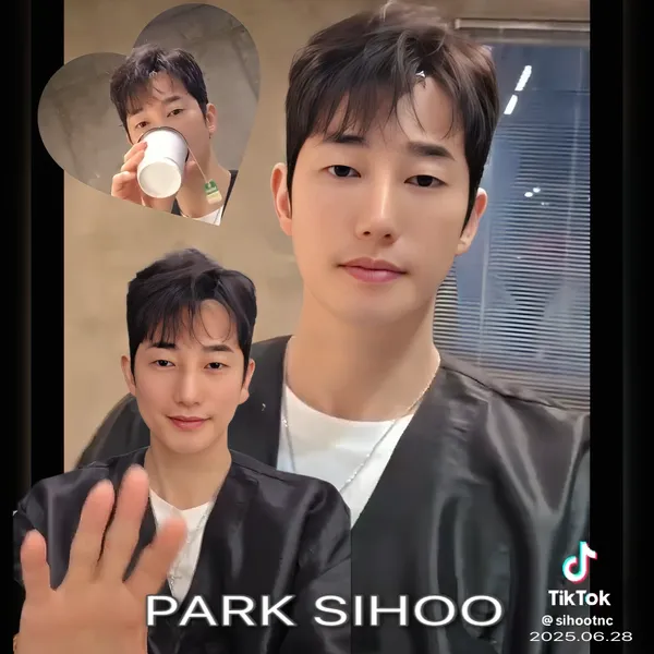 The most loved look of Park Sihoo today
