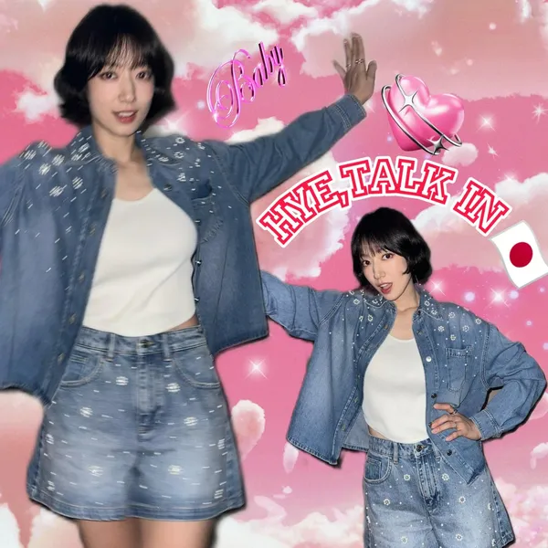 The most loved look of Park Shinhye today