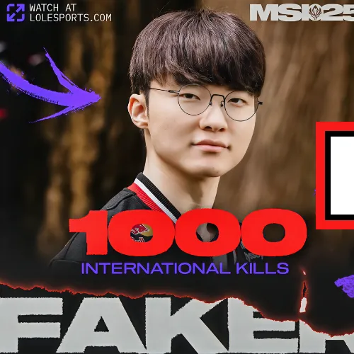 Today’s standout profile photo of Faker on Choeaedol Celeb