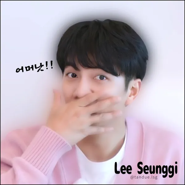 The most loved look of Lee Seunggi today