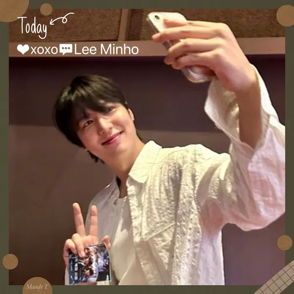 The most loved look of Lee Minho today
