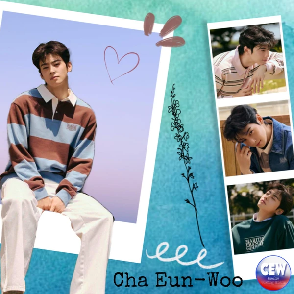 The most loved look of Cha Eunwoo today