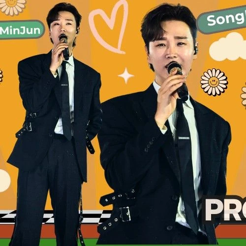 Popular photo full of fans’ love for Song Minjun