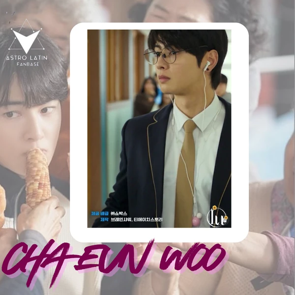 The most loved look of Cha Eunwoo today