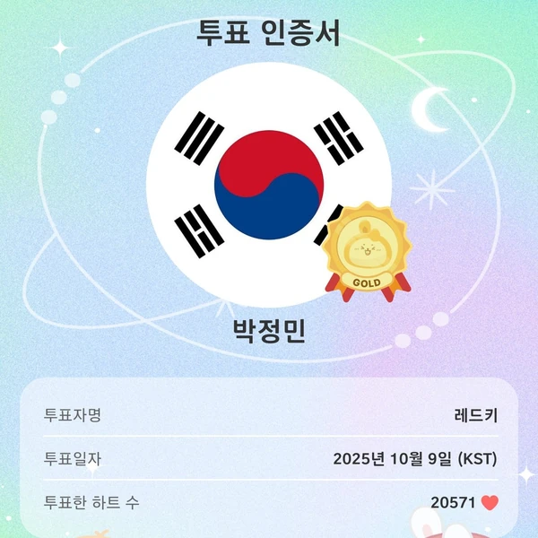 Popular photo full of fans’ love for Park Jeongmin