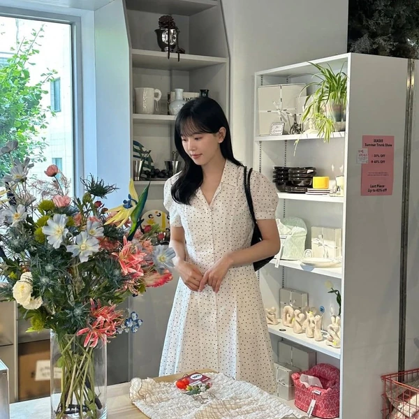 The most loved look of Kang Hanna  today