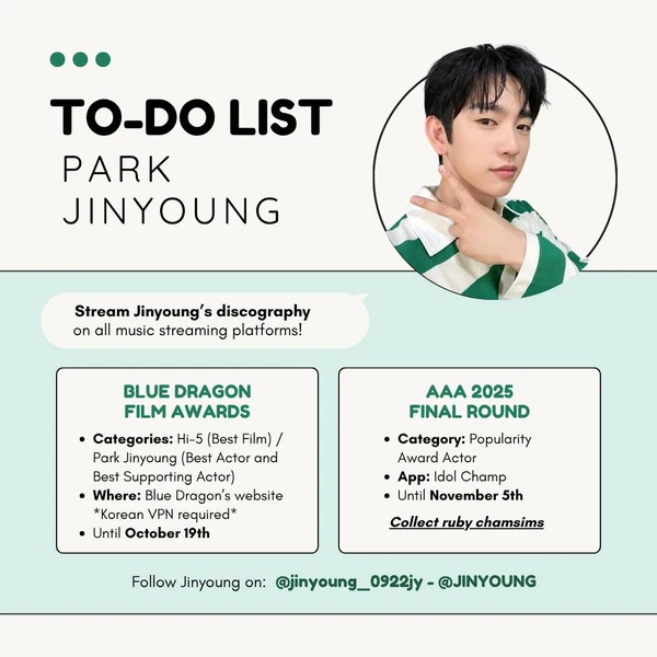 Momen terbaik Park Jinyoung pilihan penggemar