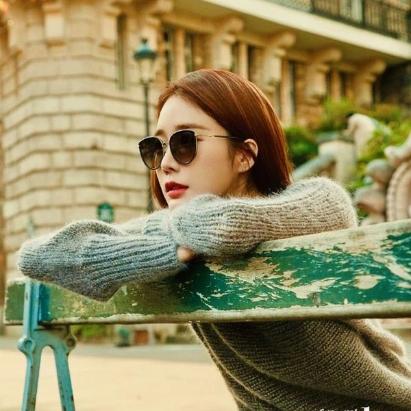 The most loved look of Yoo Inna today