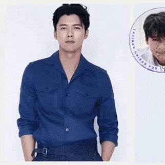 The most loved look of Hyun Bin today