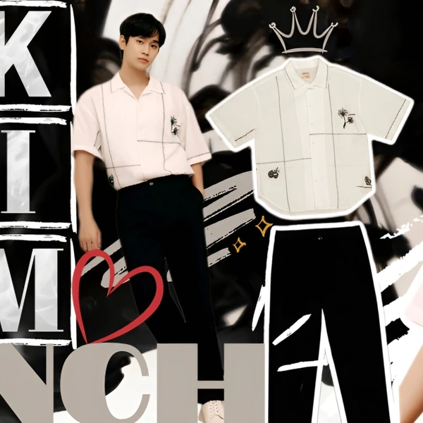 充滿粉絲愛的金秀賢人氣照片