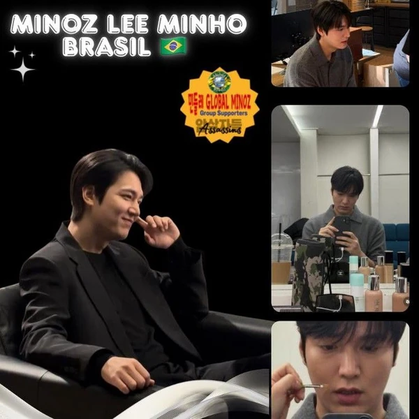 充滿粉絲愛的李敏鎬人氣照片