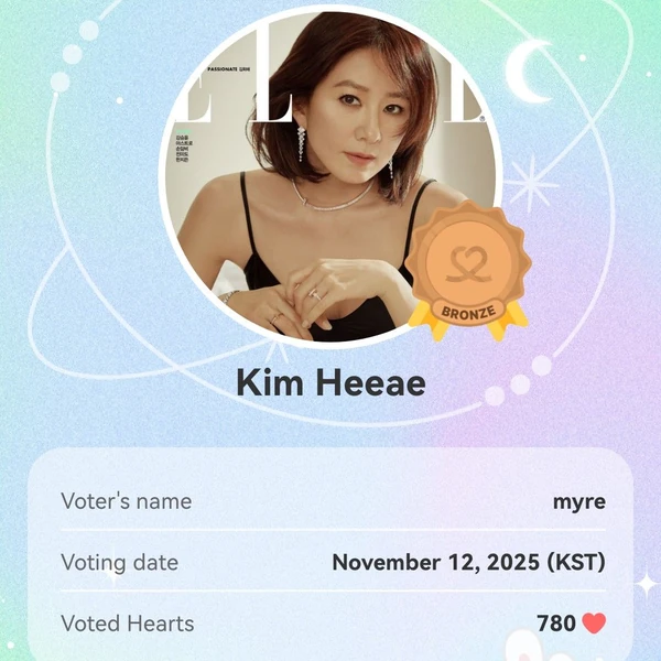 The most loved look of Kim Heeae today