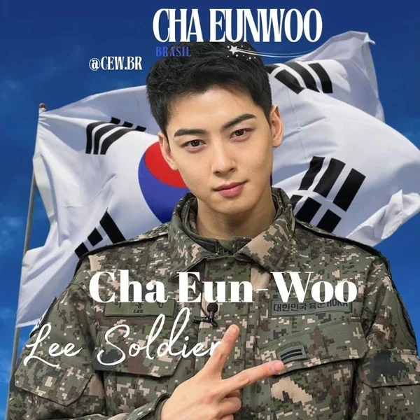 The most loved look of Cha Eunwoo today