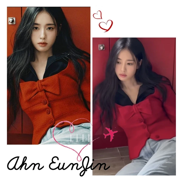 Penampilan Ahn Eunjin yang paling disukai hari ini