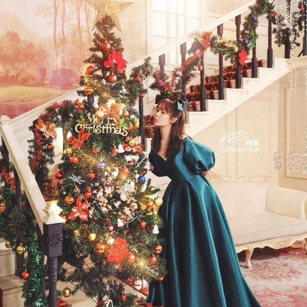 The most loved look of Yang Zi today