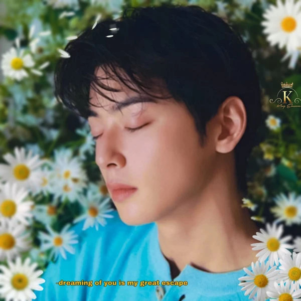 The most loved look of Cha Eunwoo today