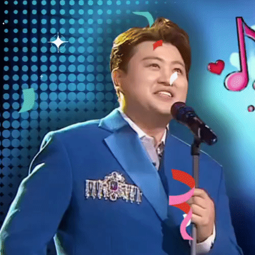 充滿粉絲愛的金浩中人氣照片