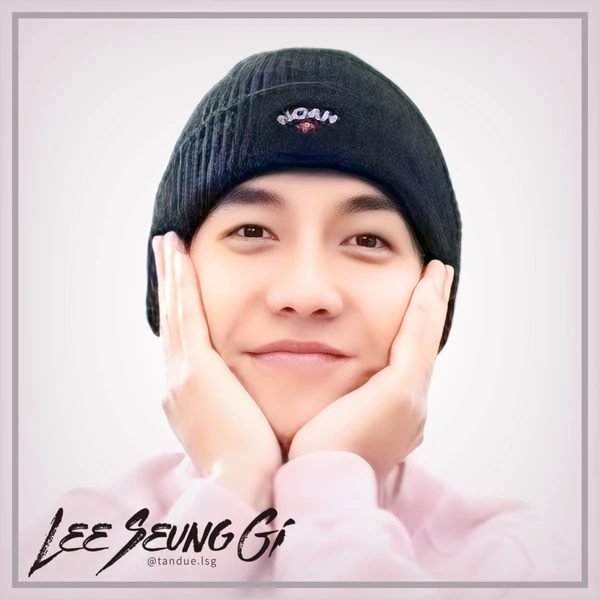 Foto populer Lee Seunggi yang penuh cinta dari penggemar