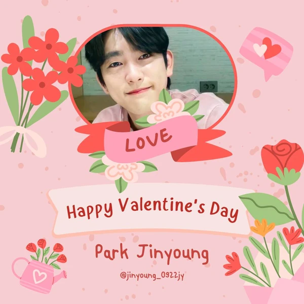 Foto populer Park Jinyoung yang penuh cinta dari penggemar