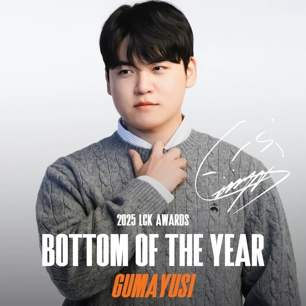 粉丝团打造的Gumayusi第一名横幅帖子