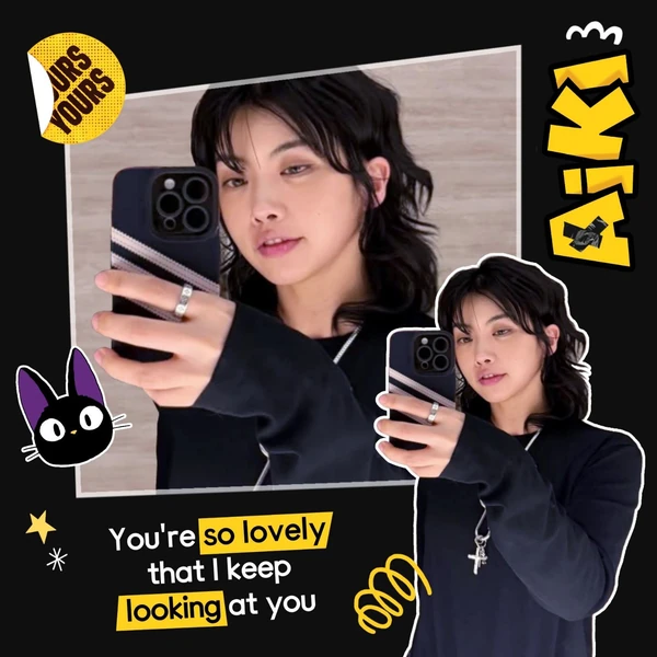 Popular photo full of fans’ love for Aiki