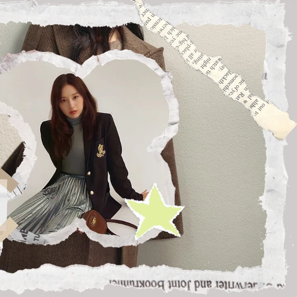 The most loved look of Kim Jiwon today