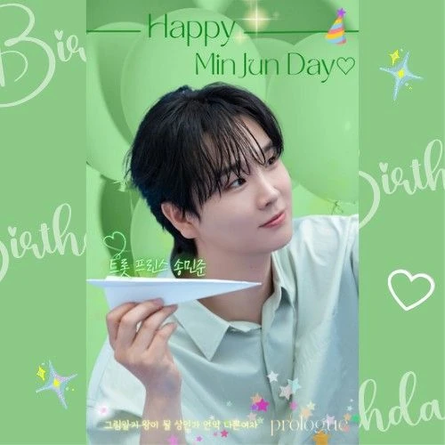 Popular photo full of fans’ love for Song Minjun