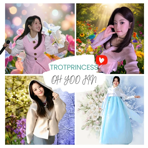 充滿粉絲愛的Oh Yujin人氣照片