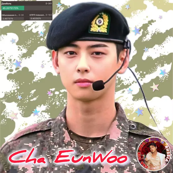 The most loved look of Cha Eunwoo today