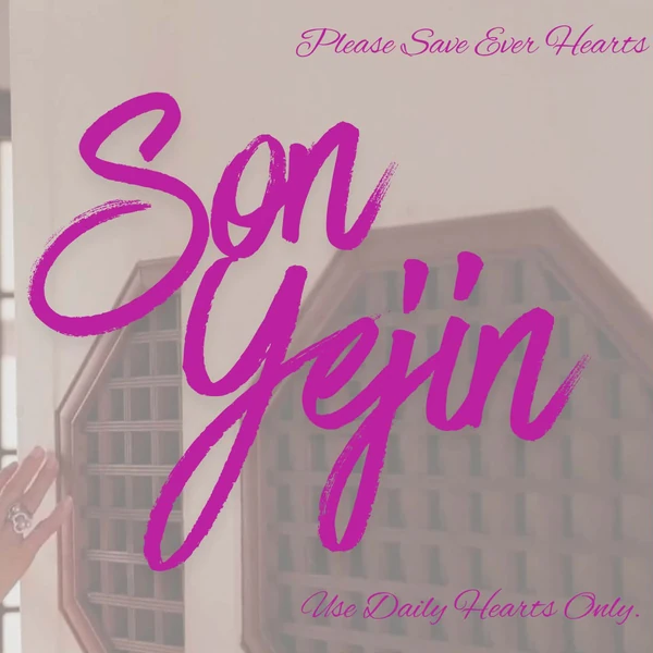 充滿粉絲愛的孫藝珍人氣照片