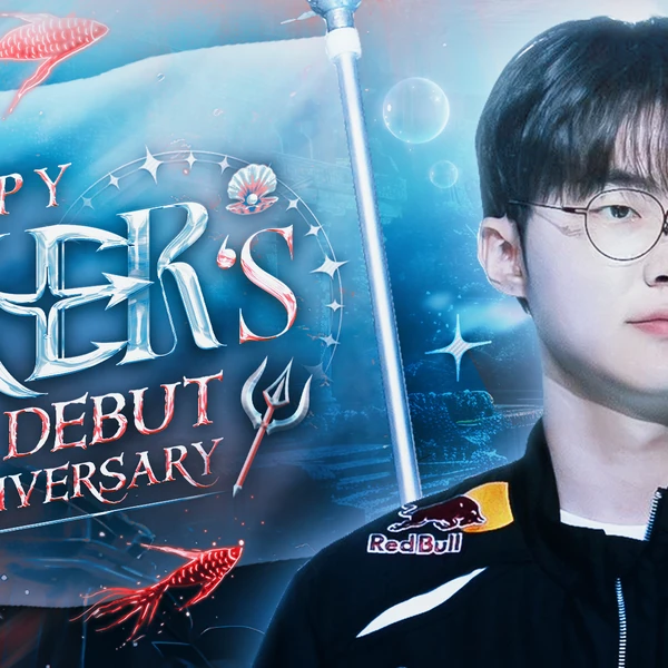 充满粉丝爱意的Faker人气照片