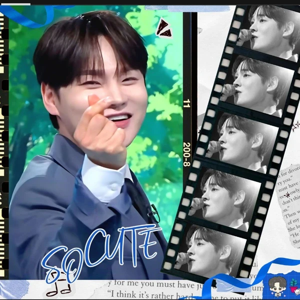 Foto populer Park Seojin yang penuh cinta dari penggemar