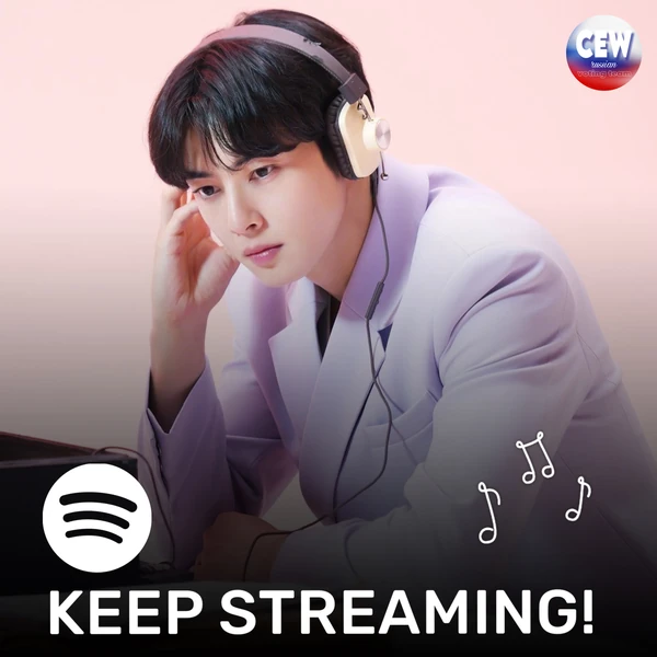 The most loved look of Cha Eunwoo today