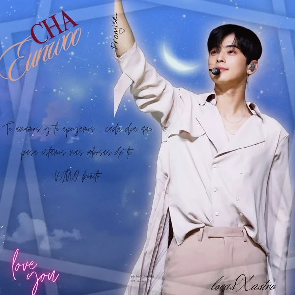 充满粉丝爱意的车银优人气照片