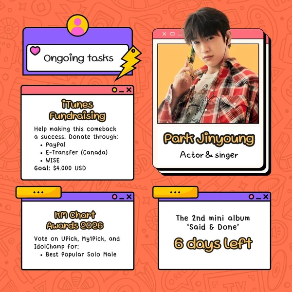 Momen terbaik Park Jinyoung pilihan penggemar