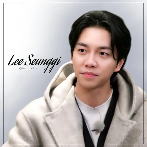 Foto populer Lee Seunggi yang penuh cinta dari penggemar