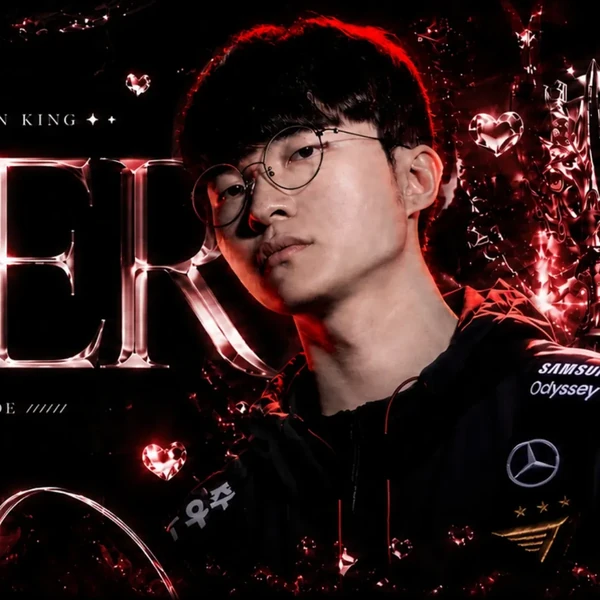 Today’s standout profile photo of Faker on Choeaedol Celeb