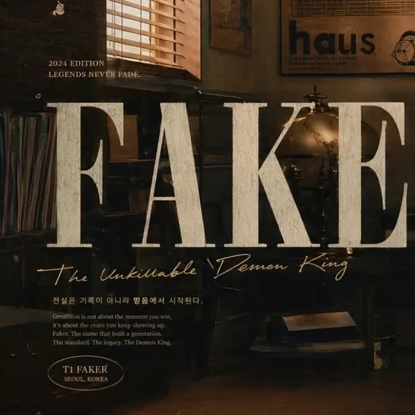 Today’s standout profile photo of Faker on Choeaedol Celeb