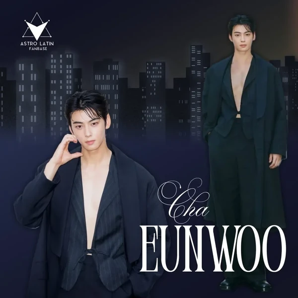 Today’s standout profile photo of Cha Eunwoo on Choeaedol Celeb