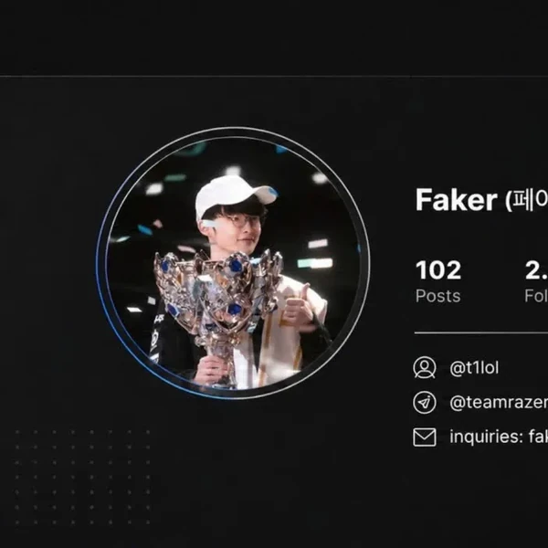 Representative photo of Faker showing their charm