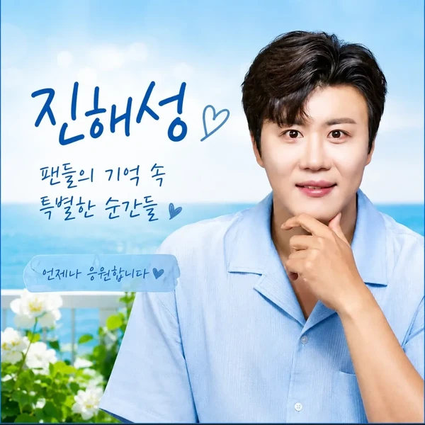 Popular photo full of fans’ love for Jin Haesung