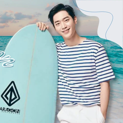 The most loved look of Seo Kangjoon today